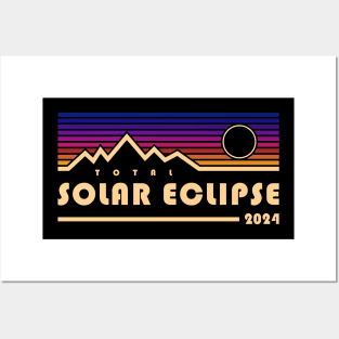 Total Eclipse 2024 Posters and Art